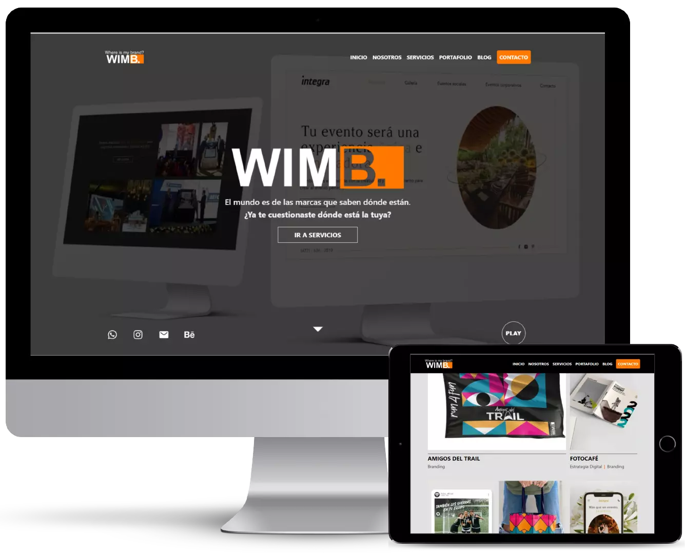 página web